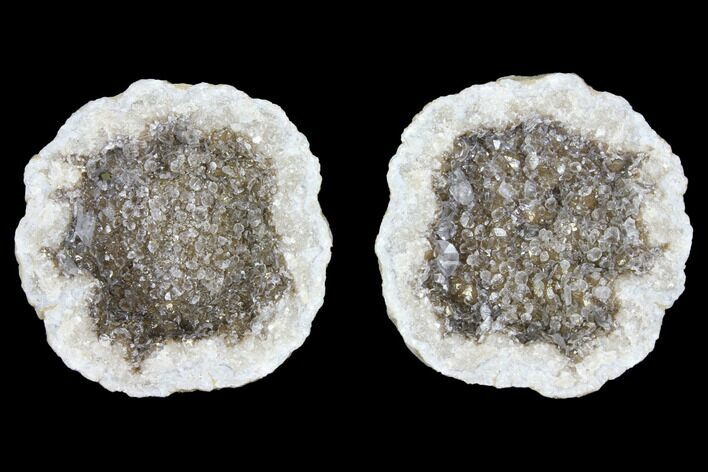 Keokuk Geode with Calcite Crystals - Missouri #96560